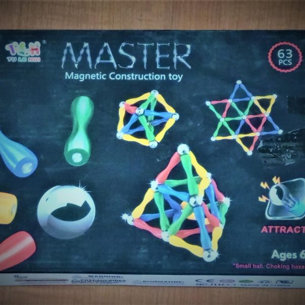 MASTER MAGNECTIC CONSTRUCTION TOY