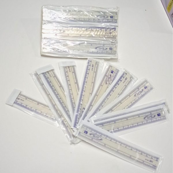 Plastic Measurement Scale Locally Made 6, 8 and 12 Inches Ruler