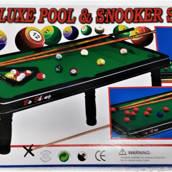 Deluxe Pool & Snooker Set