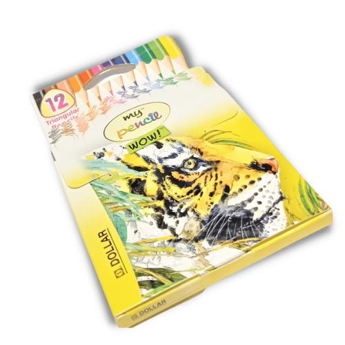 Dollar Color Pencil Half