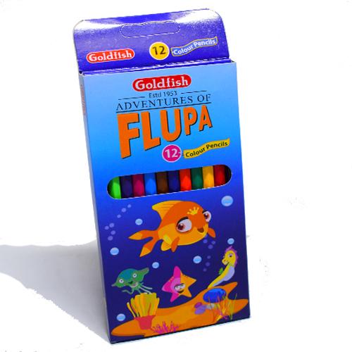 Goldfish Color Pencils Full 12 Colors