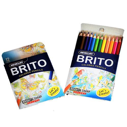Mercury Brito Color Pencils Half