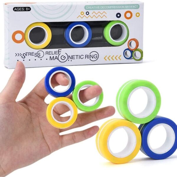 STRESS RELIEFE MAGNETIC RING