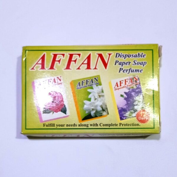 Disposable Paper Soap Tissue Pack of 120 Soaps