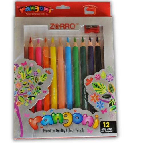 Zorro Rangoni Jumbo Color Pencils