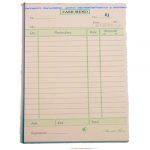 Cash Memo Carbonless L 2