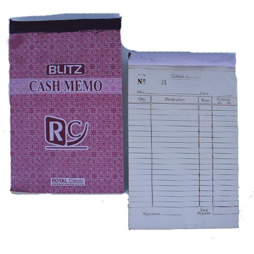 Cash Memo Large