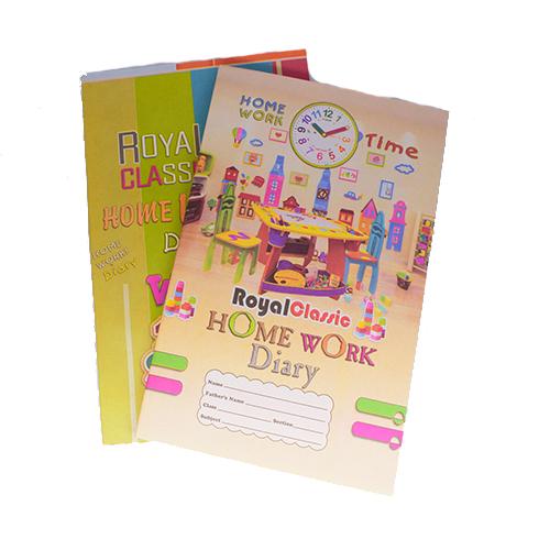 Home Work Diary Thick