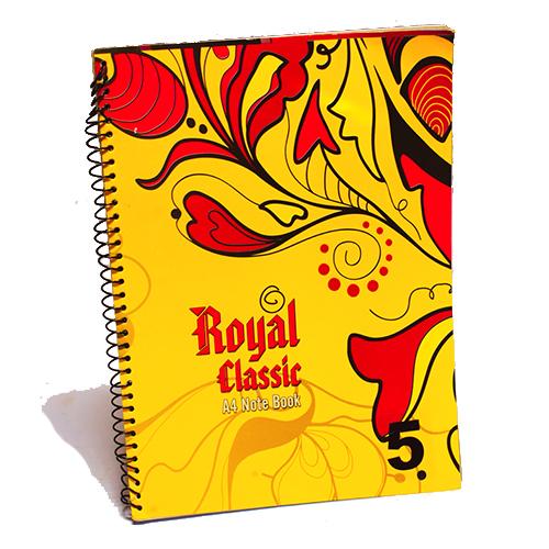 Spiral Note Book A4 Subject Wise