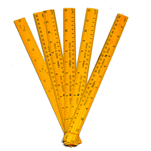 Wood Scale 12 Inches