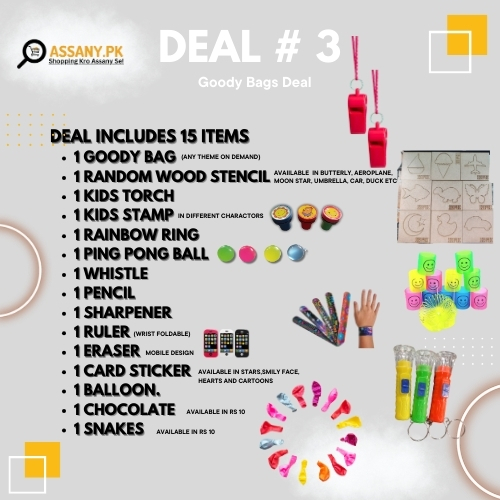 Deal 3 Goody Bags Deal