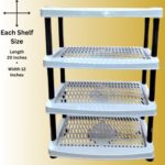 Shoe Rack Plastic 4 Step 2
