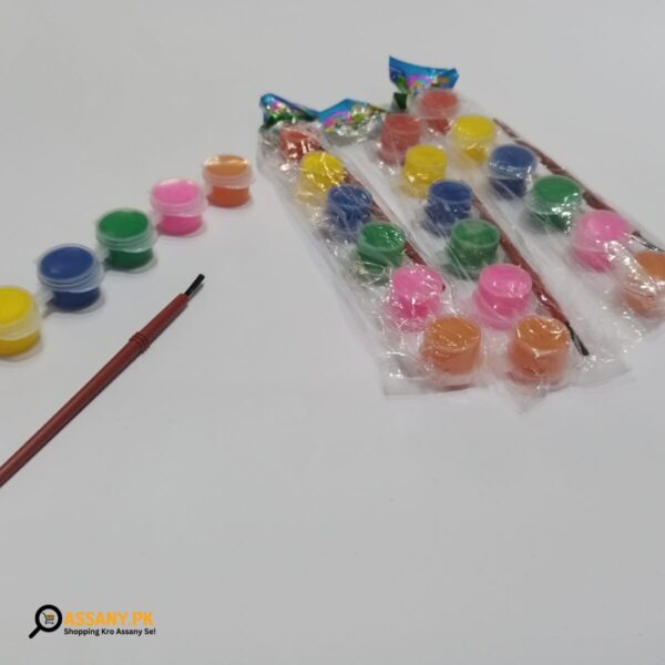 Water Paints 6 Color Containers for Goody Bags