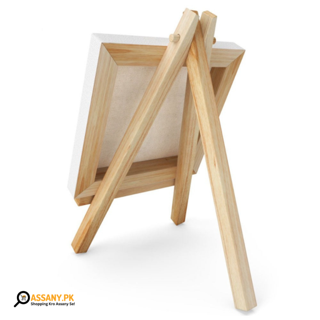 Wooden Easel Stand for Frames and Canvas 8 Inches
