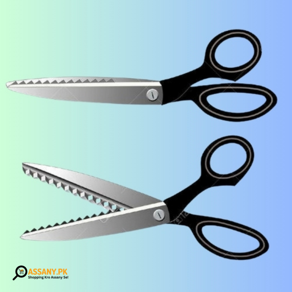 Zigzag Scisor 9.5 Inches Stainless Steel High Quality