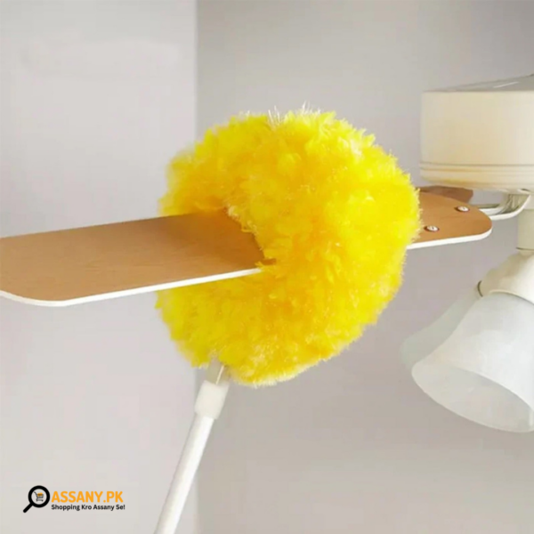 Fan Cleaner Duster with Foldable Long Stick