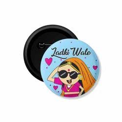 Customized Pin Badge Printing 2.25 Inch