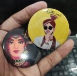Customized Pin Badge Printing 2.25 Inch