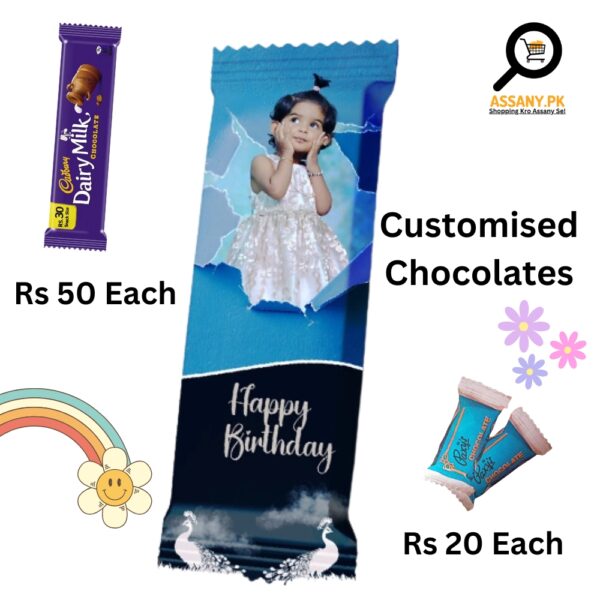 Customised Chocolates Pack of 12 Pcs