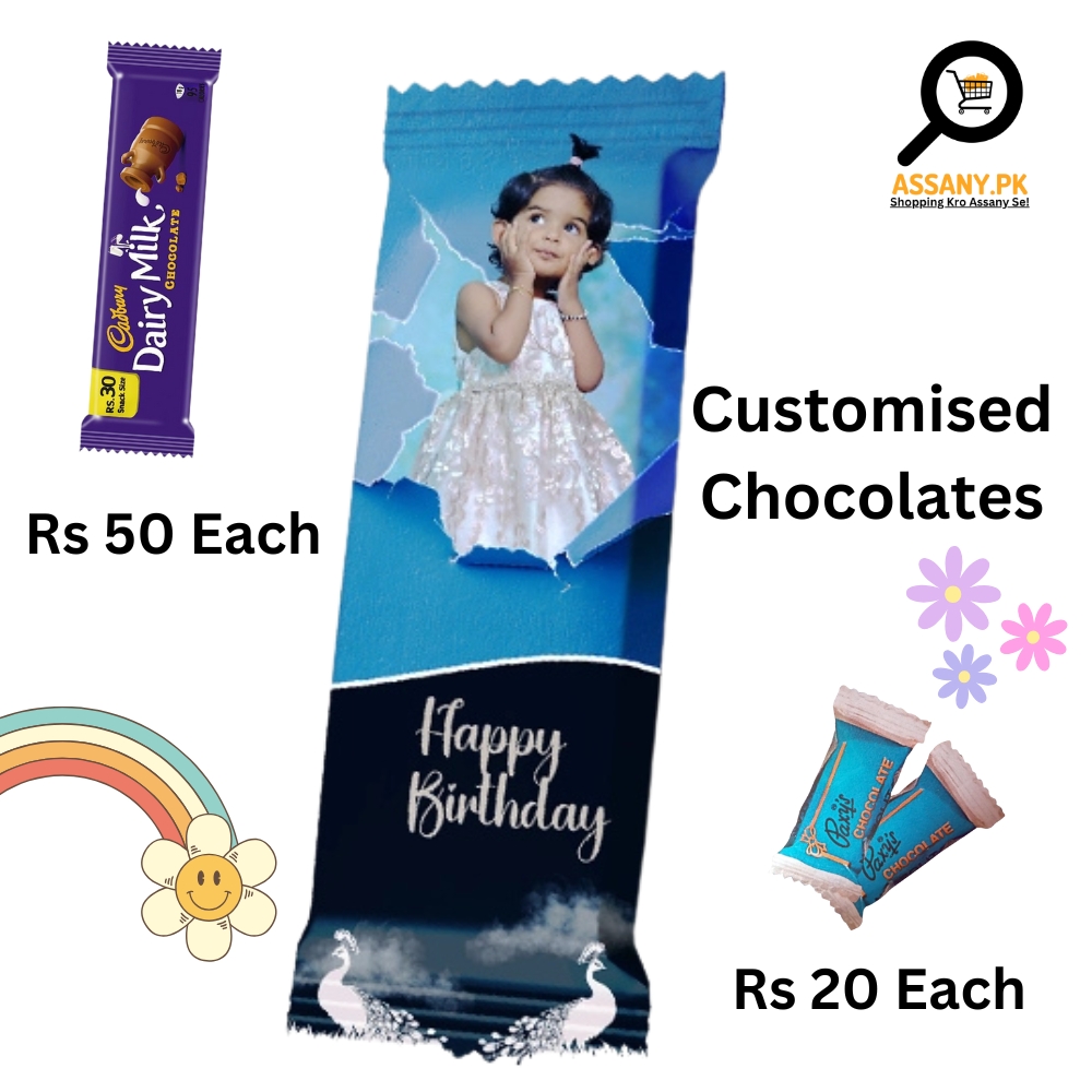 Customised Chocolates Pack of 12 Pcs
