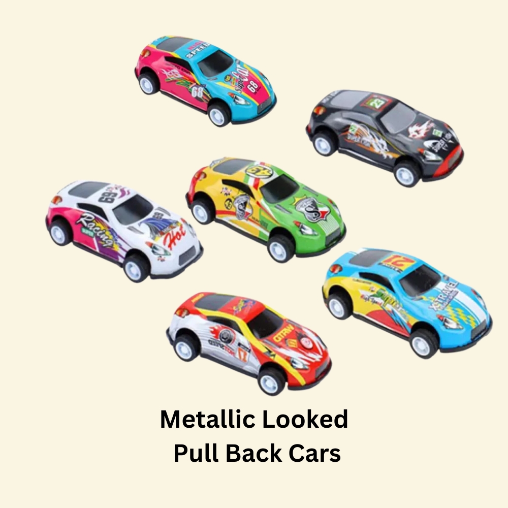 Metallic Looked Pull Back Car