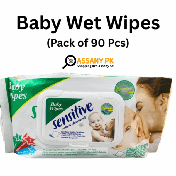 Baby Wet Wipes Pack of 90 Pcs