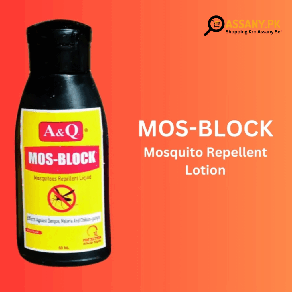 Mos Block Mosquito Repellent Lotion – Safe, effective, and long-lasting protection against mosquitoes. 100% guaranteed results.
