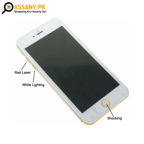 Shocking I-Phone Mobile with Laser Light & Torch