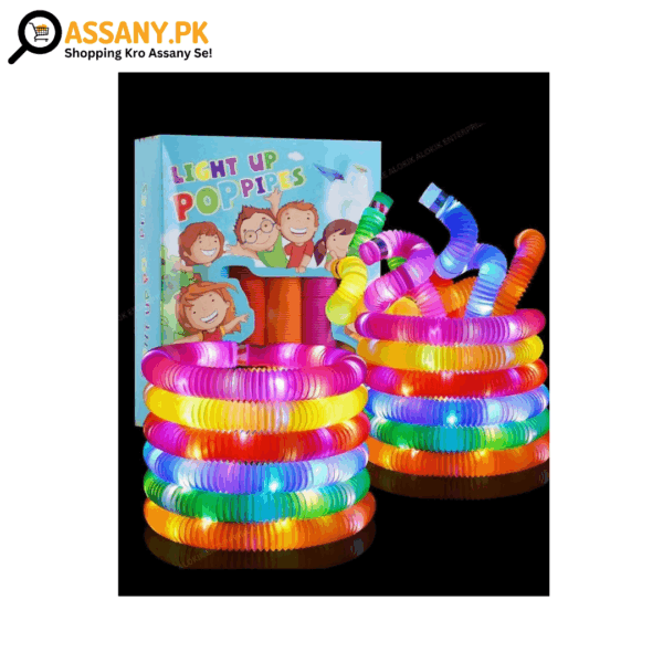 Fidget LED POP Tube Pipes Rotateable