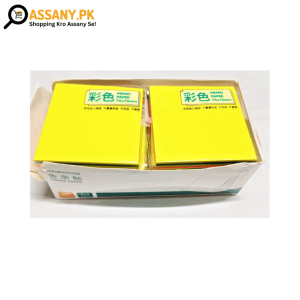 Multi Color Sticky Notes 3 by 3 Inches