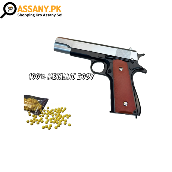 Kids Metallic Shoot Gun Beratta