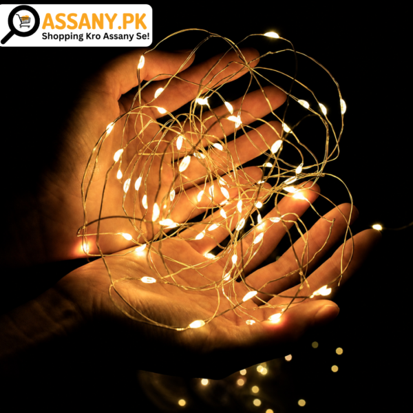 Fairy Light Sparkling with 7 Functions – 20 Bulbs, 2 Yard Long