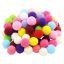 Pompom Craft Assorted Balls 1.5cm